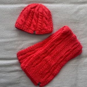 North Face Scarf and Hat Set